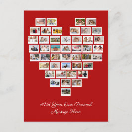 44 Foto-Collage Fügen Sie Ihre eigene Grußkarte We Postkarte