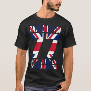 44. Geburtstag Britische Männer Frauen 44 Jahre al T-Shirt