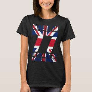 44. Geburtstag Britische Männer Frauen 44 Jahre al T-Shirt