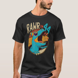 44. Geburtstag Dinosaurier 44 Jahre alter Dinosaur T-Shirt