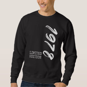 44. Geburtstag Ladys Mens 44 Jahre 1978 19 Sweatshirt