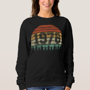 44. Geburtstag Ladys Mens 44 Jahre 1978 Geschenk 2 Sweatshirt