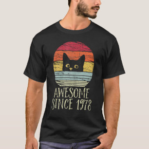 44. Geburtstag Phantastisch seit 1978 44 Jahre T-Shirt
