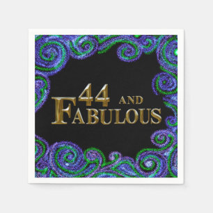 44. Geburtstag Serviette