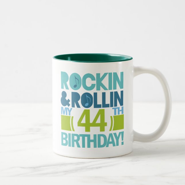 44. Geburtstags-Geschenk-Ideen Zweifarbige Tasse (Rechts)