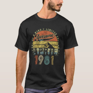 44. Geburtstagsgeschenke für Männer April 1981 44. T-Shirt