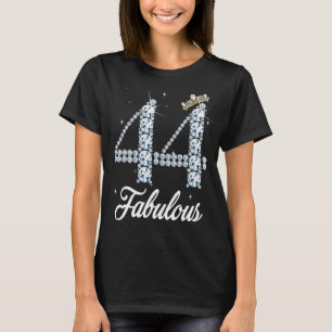 44 Jahre alt meine 44. Geburtstagskönigin Diamond T-Shirt