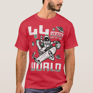44 Jahre aus dieser Welt, 44. Geburtstag Skater A T-Shirt