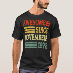 44 Jahre Phantastisch seit November 1978 44. Bir T-Shirt