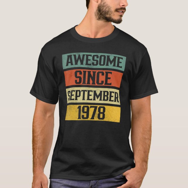 44 Jahre Phantastisch seit September 1978 44. 8 T-Shirt (Vorderseite)