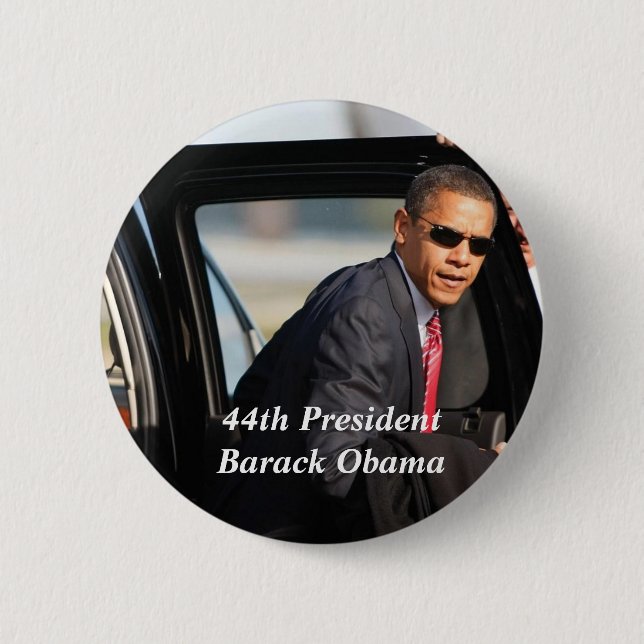44. Knopf Präsidenten-Barack Obama Button (Vorderseite)