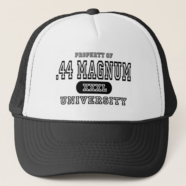 44 Magnum-Universität Truckerkappe (Vorderseite)