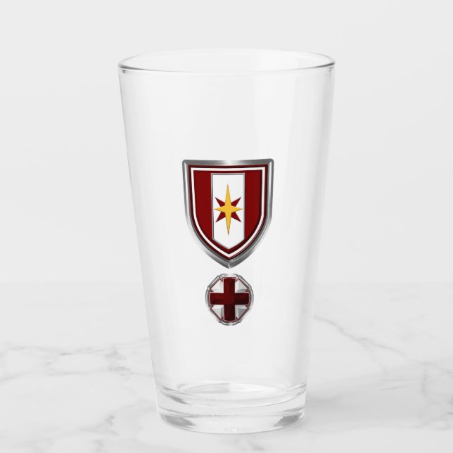 44. Medizinische Brigade "Dragon Medics" Custom Pa Glas (Vorderseite)