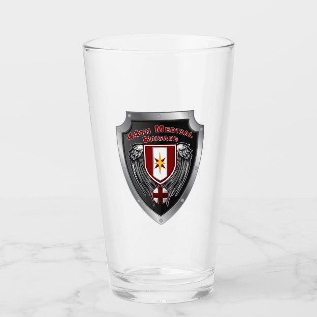 44. Medizinische Brigade "Dragon Medics" Schild Glas (Vorderseite)