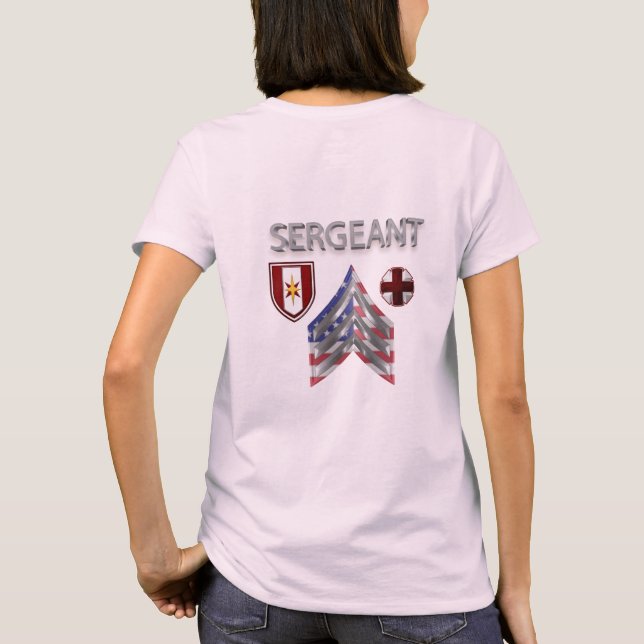 44. Medizinische Brigade Sergeant T-Shirt (Rückseite)
