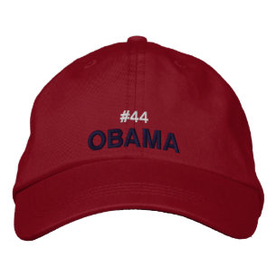 #44, OBAMA BESTICKTE KAPPE