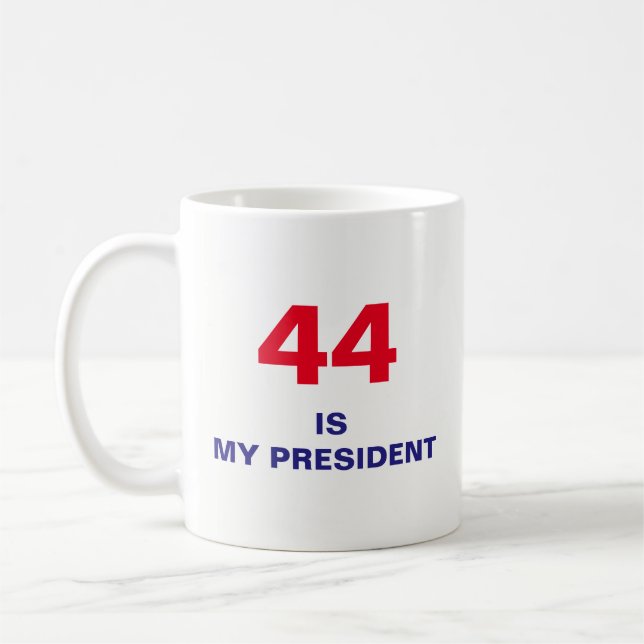 44 Obama-Tasse Tasse (Links)
