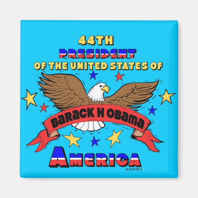 44. PRÄSIDENT DER USA MAGNET (Vorne)