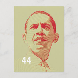 44 Präsident Postkarte