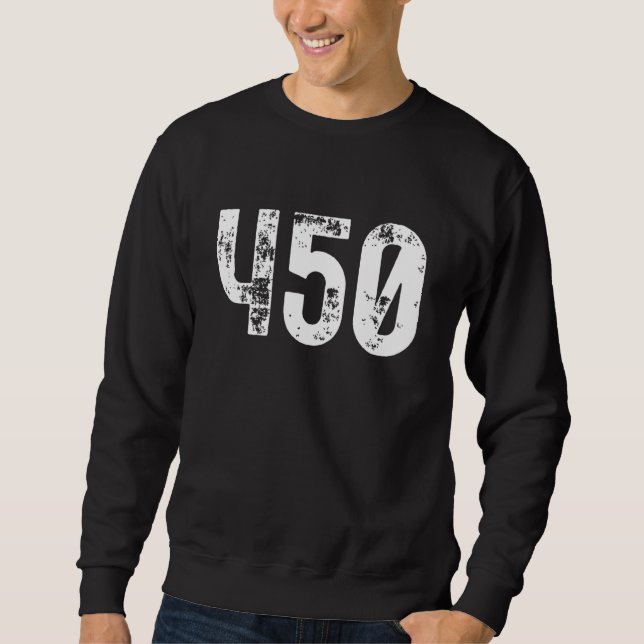 450 Area Code Granby QC Mobile Telephone Area Code Sweatshirt (Vorderseite)