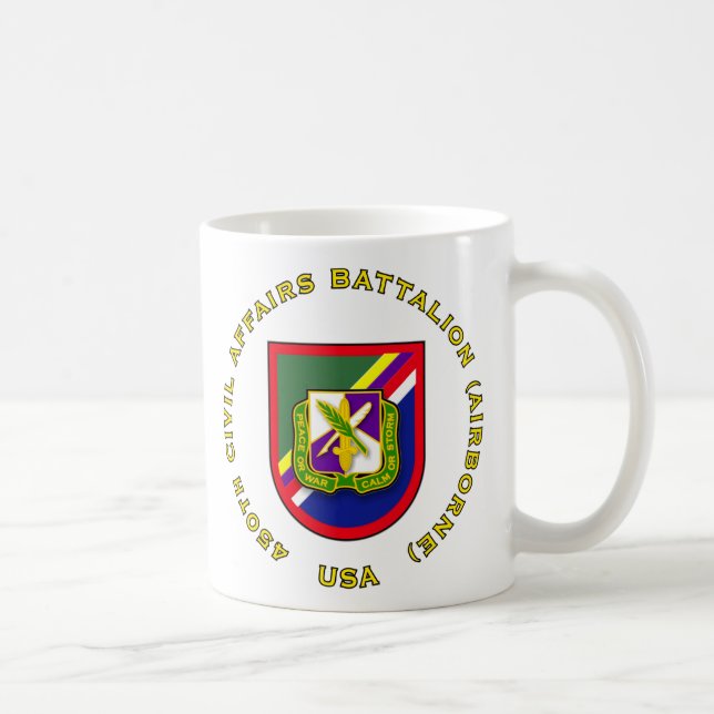 450th Ziviles Angelegenheits-Bataillon Tasse (Rechts)