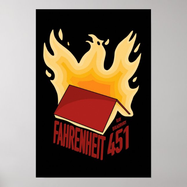 451 Fahrenheit Poster (Vorne)