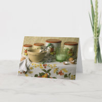 4558 Kitchen Canisters Muttertagskarte