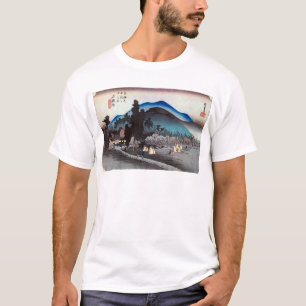 45. 石 薬 宿, 広 Ishiyakushi-juku, Hiroshige, Ukiyo-e T-Shirt
