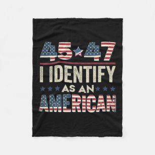 45 47 Ich bezeichne ihn als amerikanischen Präside Fleecedecke