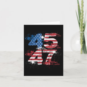 45 47 Präsident 47 Präsident der amerikanischen Fl Karte