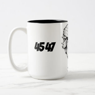 45 47 Trump 2024 Zweifarbige Tasse