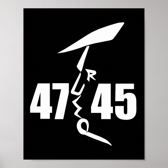 45 47 Trump Poster (Vorne)