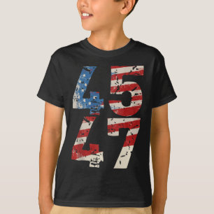 45 47 Trump unterstützt Wiederwahl der amerikanisc T-Shirt