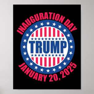 45 47 USA 47. Präsident Donald Trump Einweihung Poster