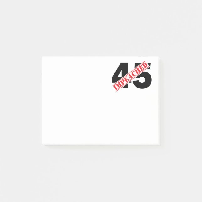 45 Eingeweiht Post-it Klebezettel (Vorderseite)