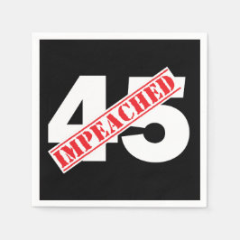 45 Eingeweiht Serviette