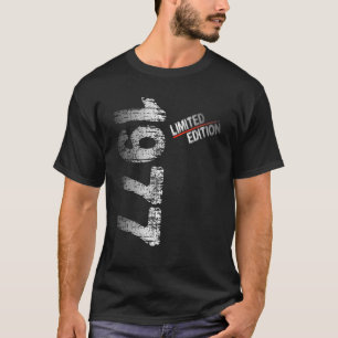 45. Geburtstag Mann Frau Vintage 1977 Geburtstag 3 T-Shirt