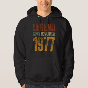 45. Geburtstag November Geboren 45 Jahre Legend se Hoodie