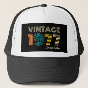 45. Geburtstag Vintag 1977 Truckerkappe