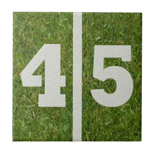45. Geburtstags-Fußball-kundengerechte Fliese