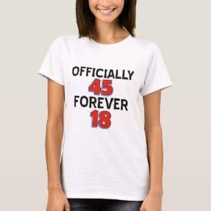 45. Geburtstagsentwürfe T-Shirt