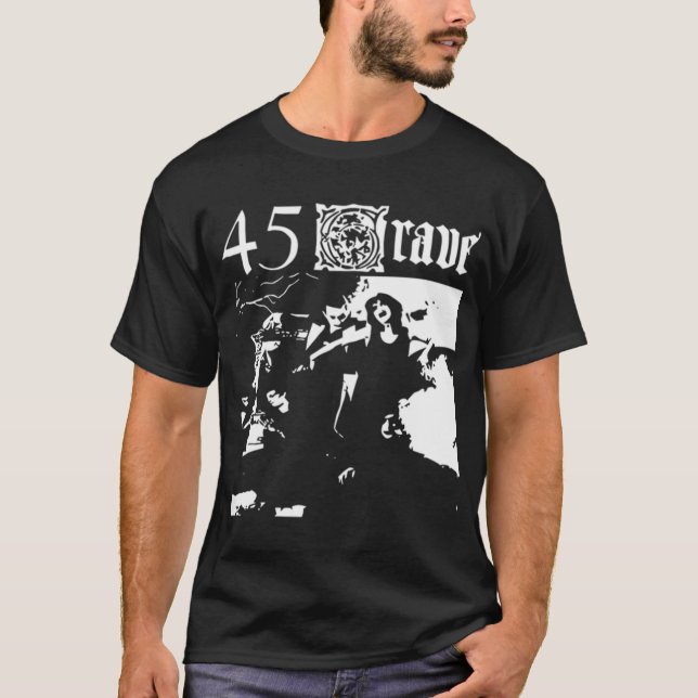 45 Grave Band T-Shirt (Vorderseite)