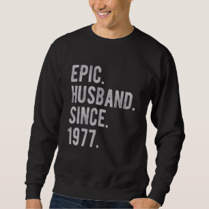 45. Hochzeitstag für seinen epischen Ehemänner Sin Sweatshirt