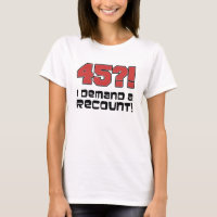 45?! Ich fordere einen T - Shirt für die Rückersta