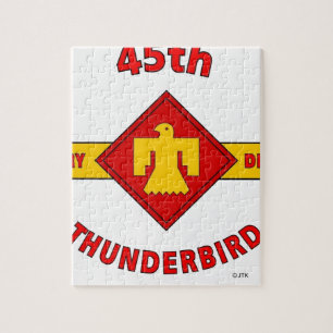45. INFANTERIEDIVISION "THUNDEBIRD " PUZZLE