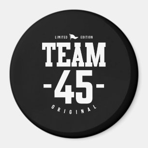 45 Jahre alt - 45. Geburtstag Funny Gift Magnet