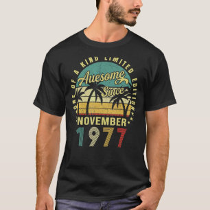 45 Jahre alter Witz Phantastisch seit November 197 T-Shirt