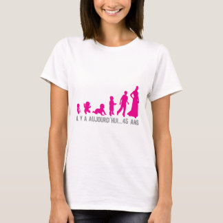 45 Jahre Frauen T-Shirt