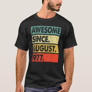 45 Jahre Phantastisch seit August 1977. Geburtstag T-Shirt