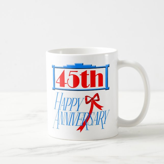 45. Jahrestag 3 Tasse (Rechts)